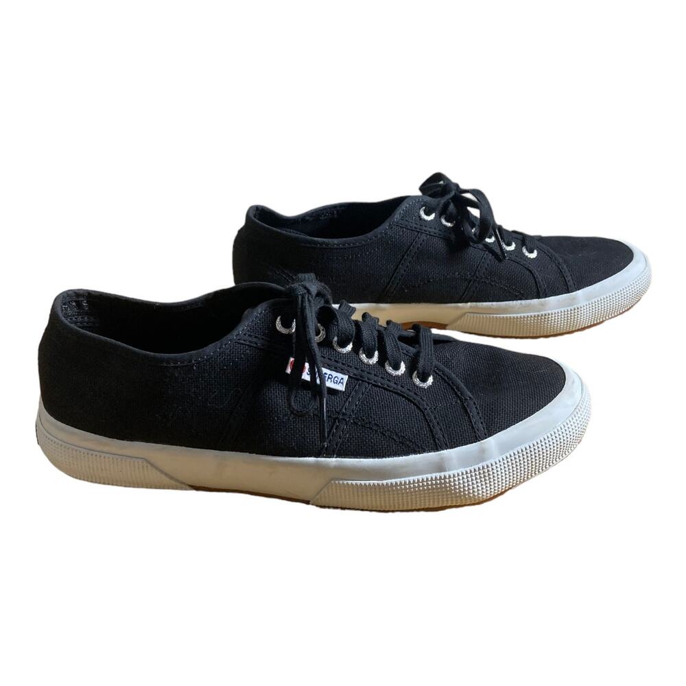 Superga Cotu Classic Women's Sneakers Black - Picture 4 of 9